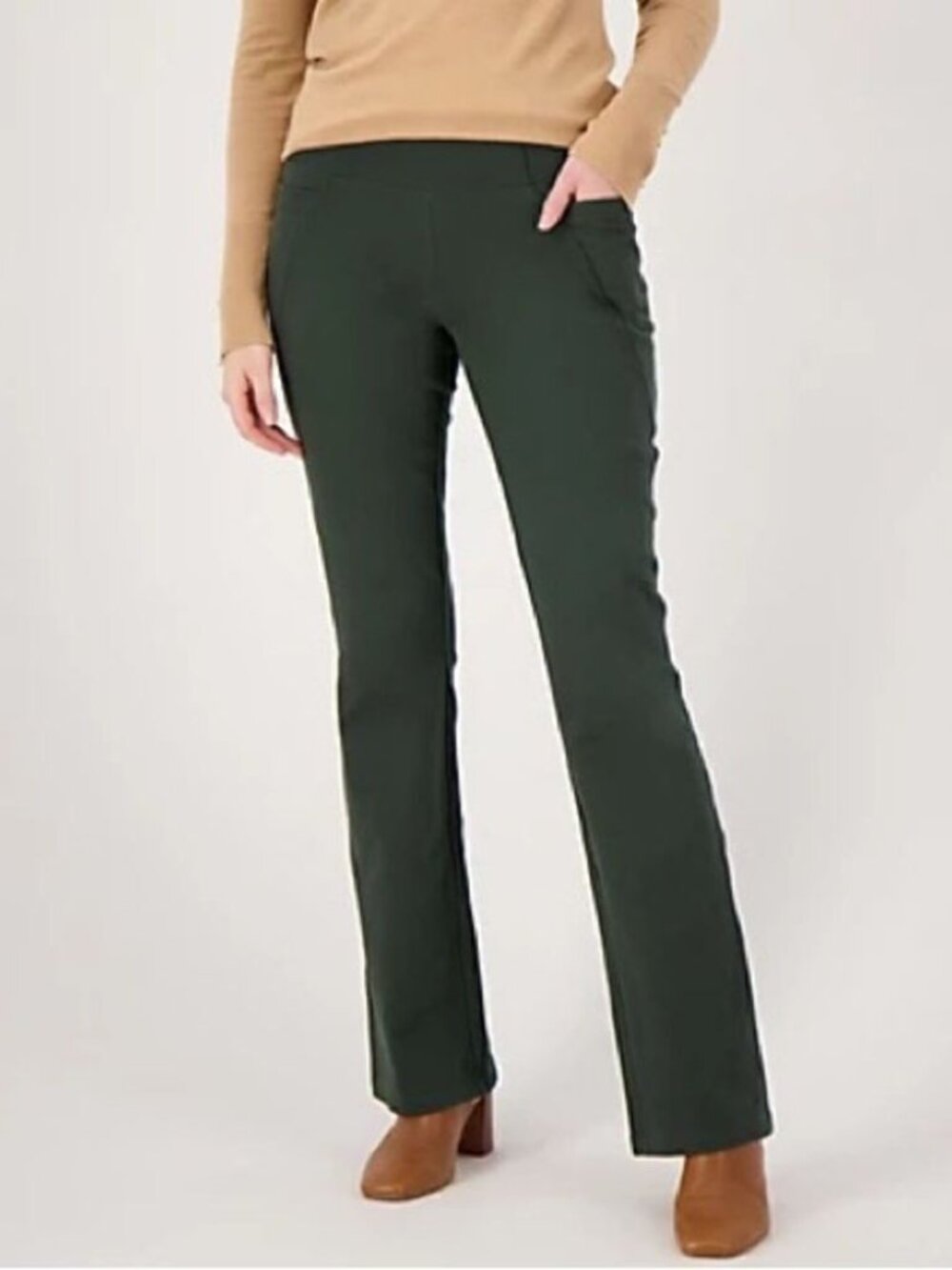 Women with Control Prime Stretch Demin Le Petite Flair Pants